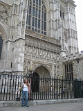 Jenn at Westminster Abbey 2